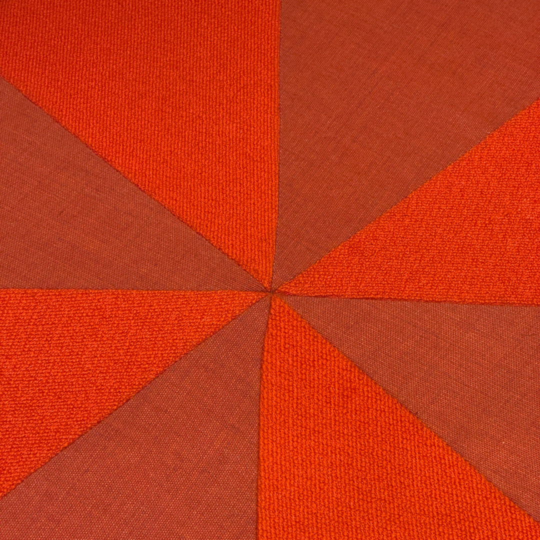 SAVE 50% Ex-Display Circus Pouf Duo Large Orange